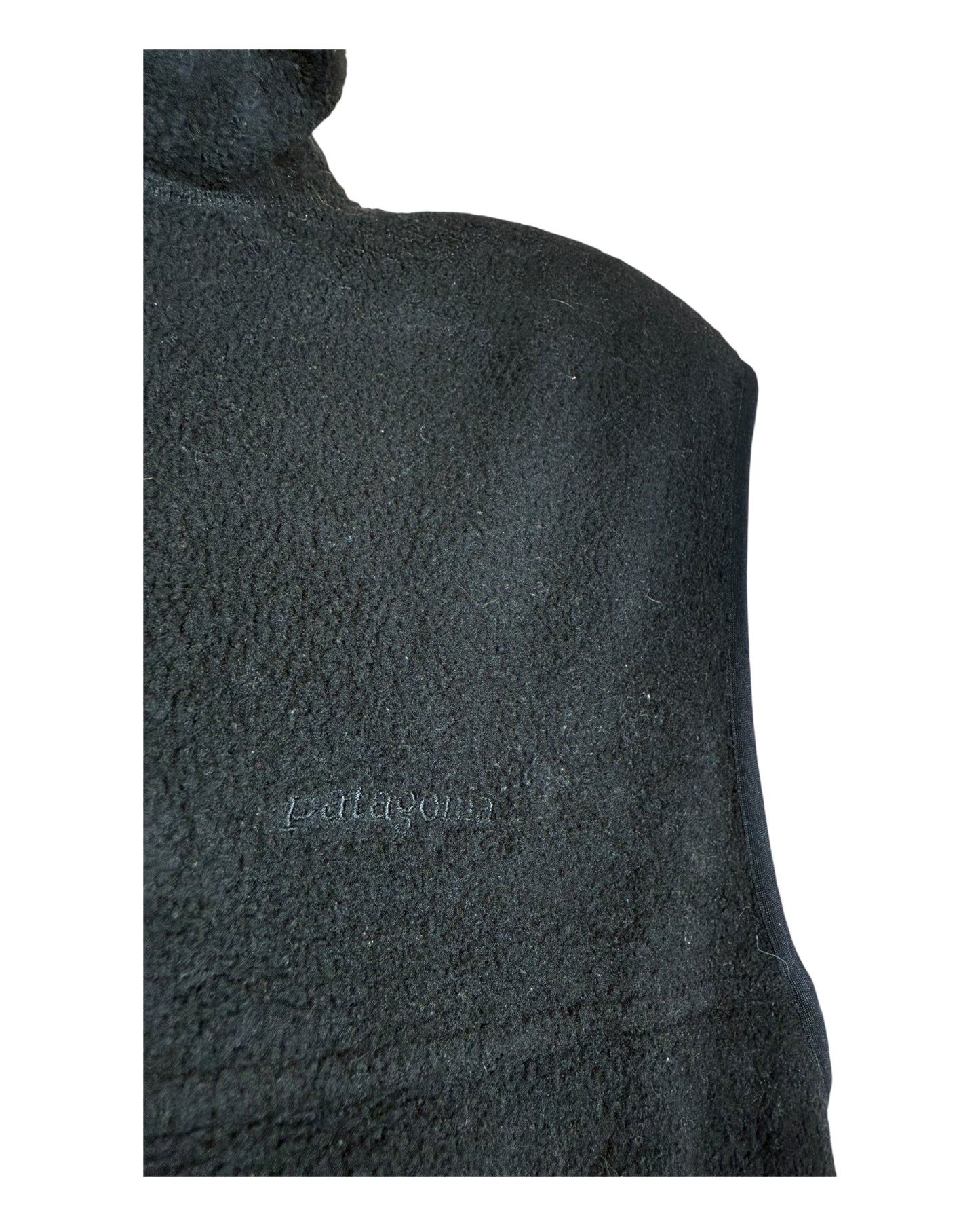 Patagonia Fleece Weste schwarz Größe L
