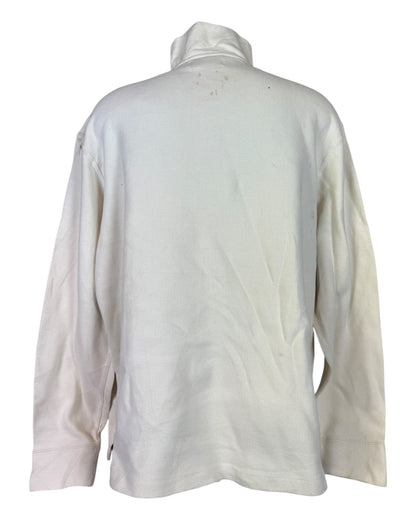 Polo Ralph Lauren Half Zip Pullover weiß Größe XL