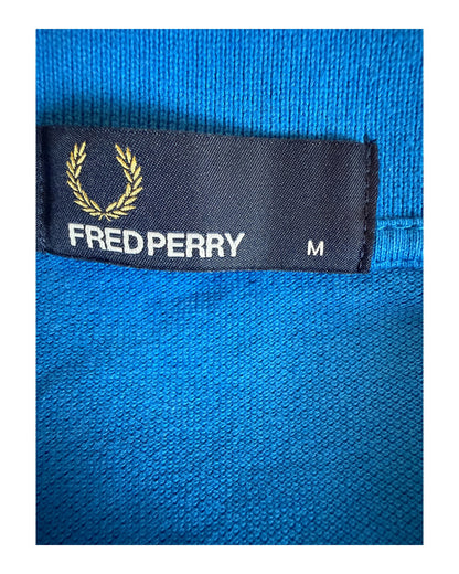Fred Perry Poloshirt blau Größe M