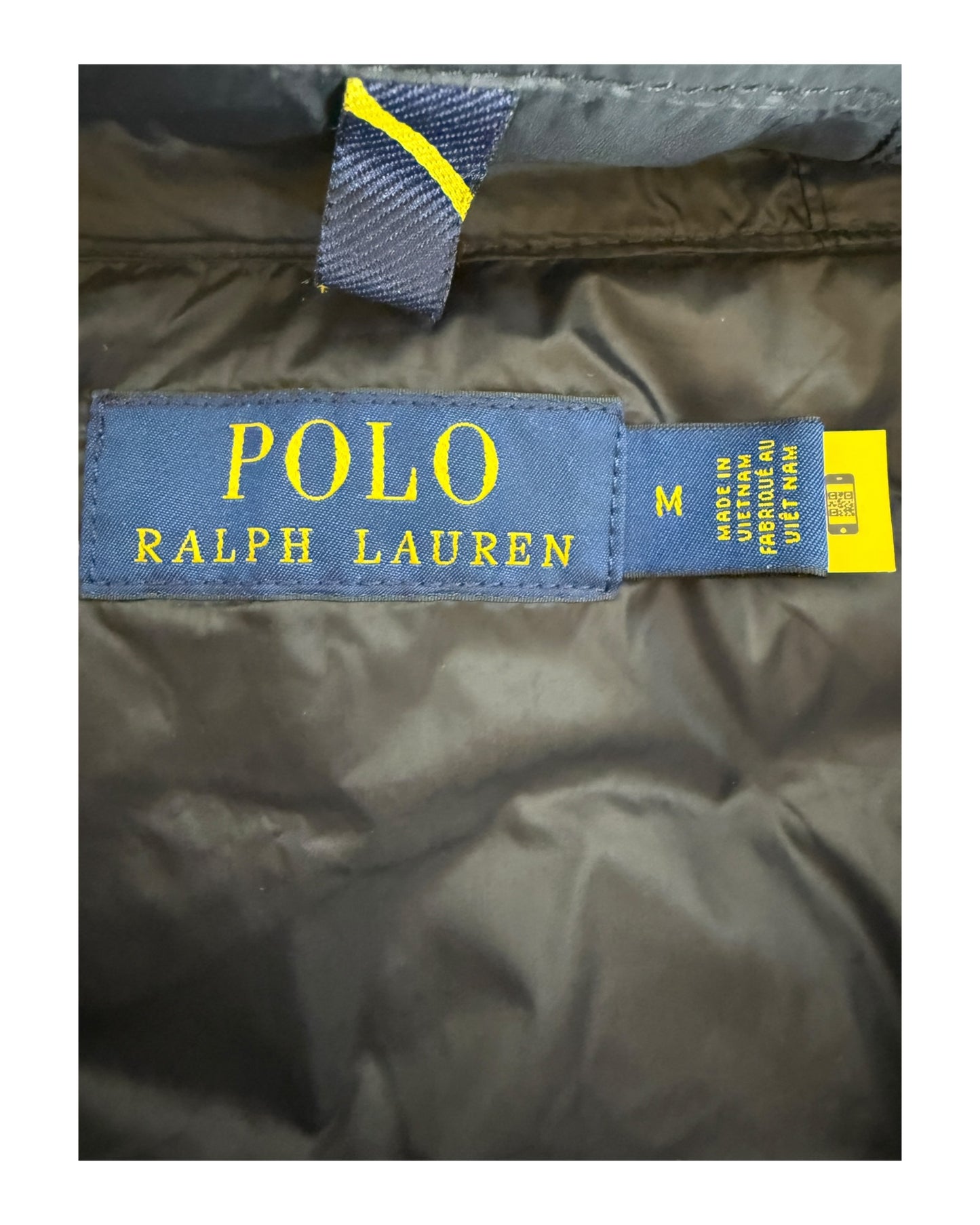 Polo Ralph Lauren Steppweste schwarz Größe M