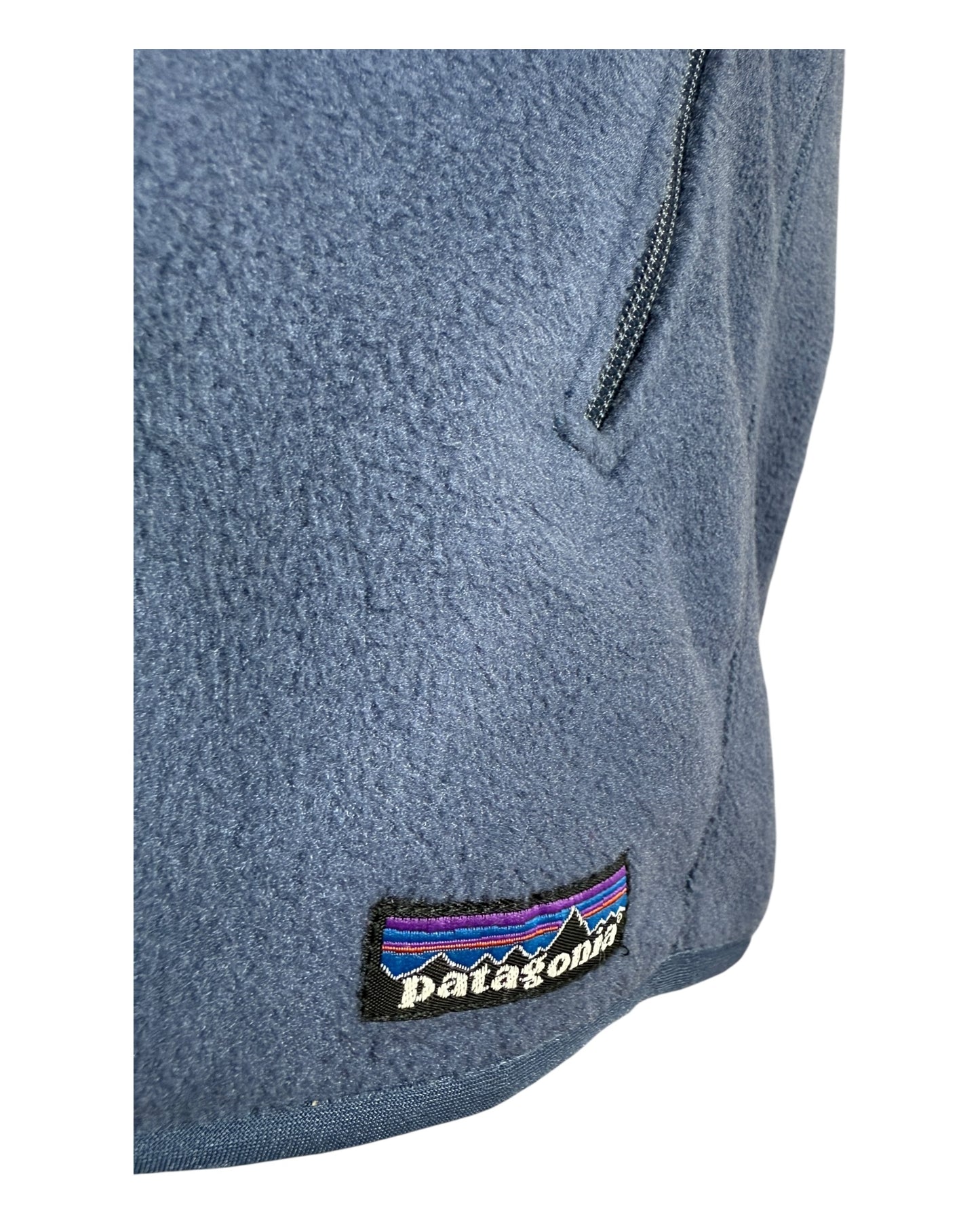 Patagonia Fleece Weste blau Größe M