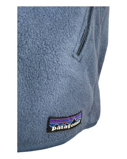 Patagonia Fleece Weste blau Größe M