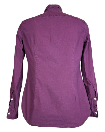 Polo Ralph Lauren Oxford Bluse bordeauxrot Größe S