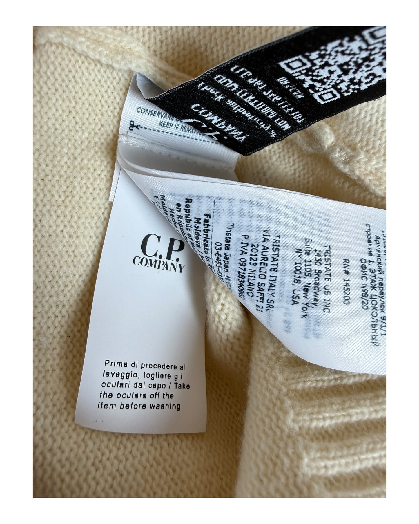 CP Company Pullover creme Größe L