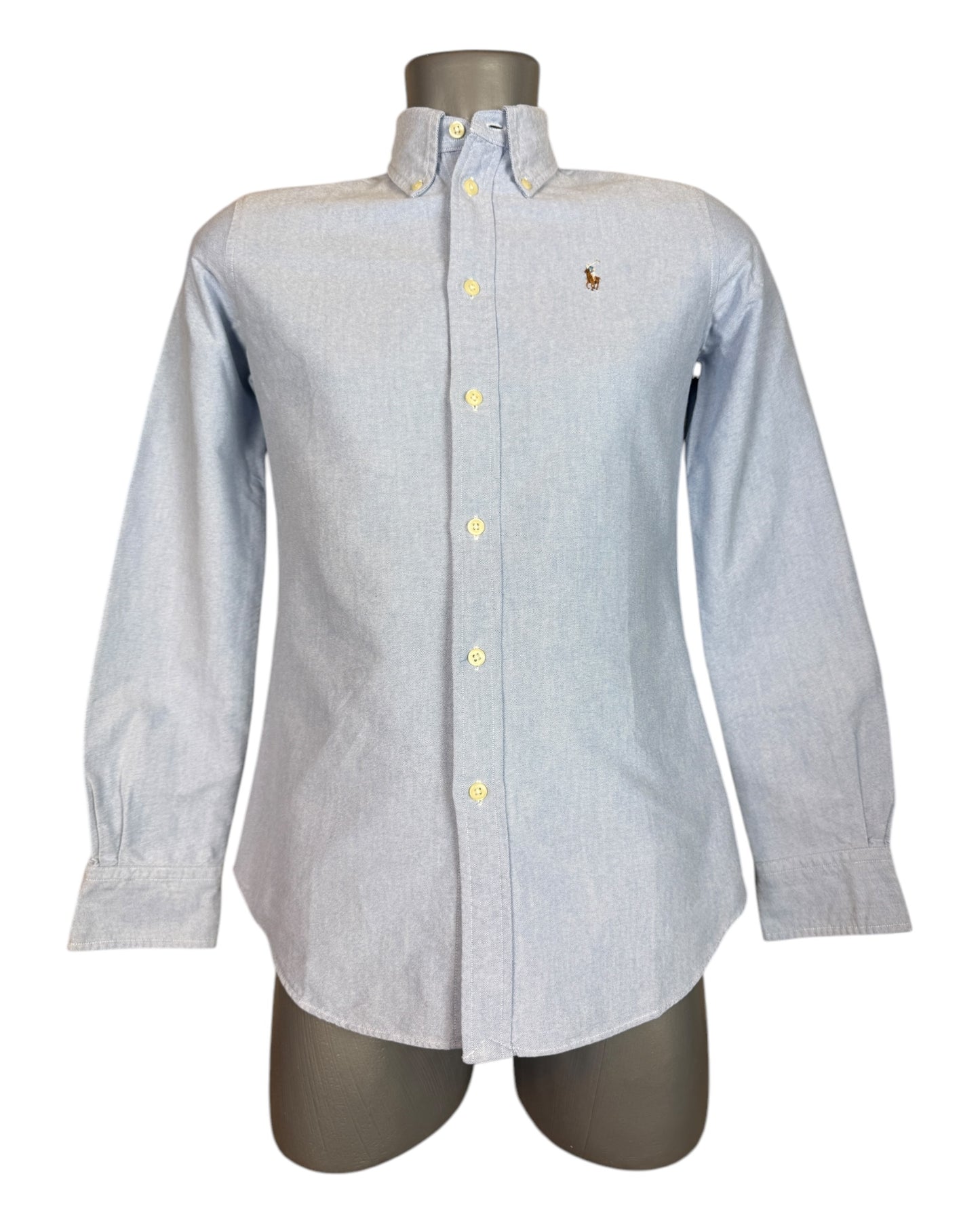 Polo Ralph Lauren Oxfordhemd Bluse hellblau Größe S