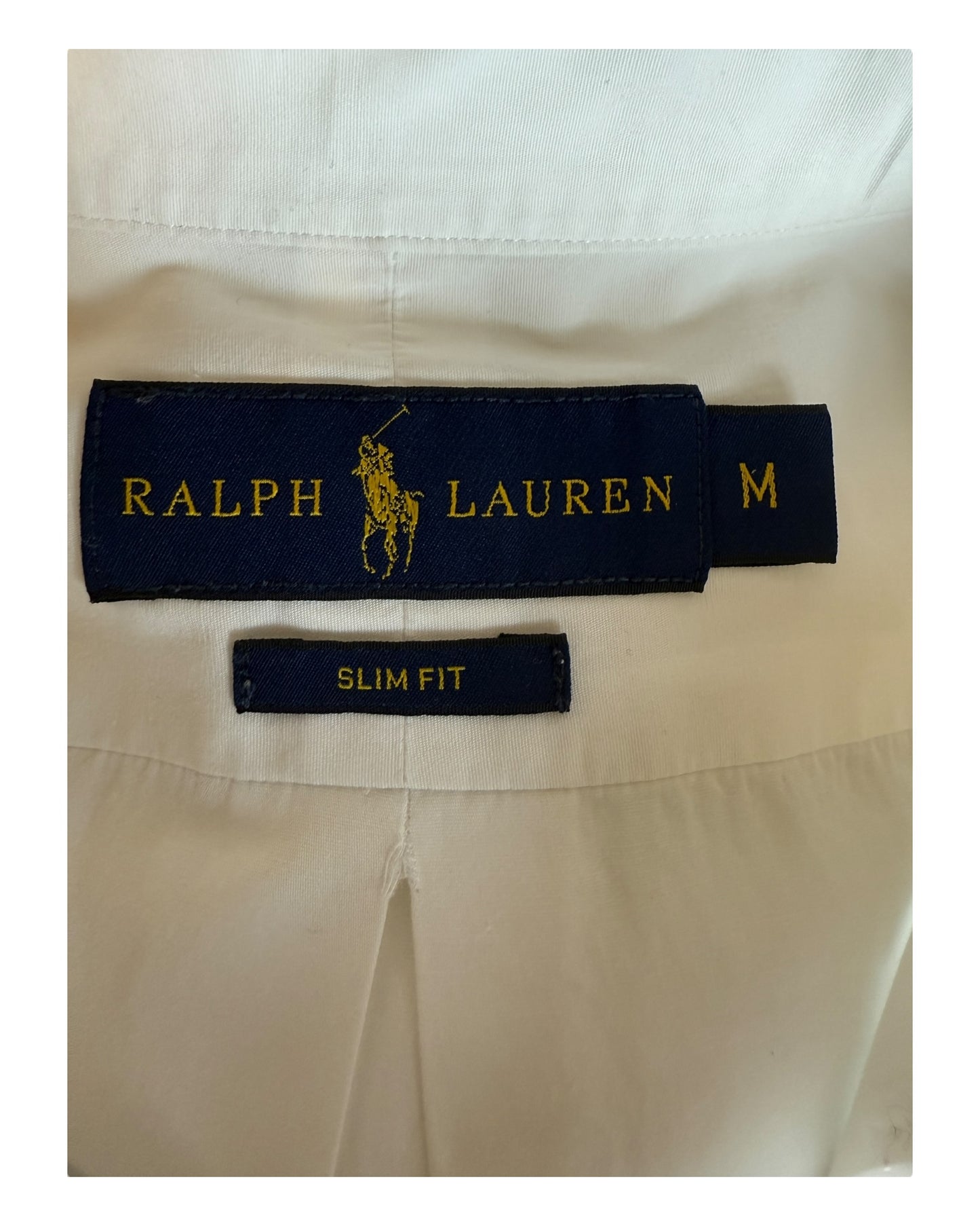 Polo Ralph Lauren Hemd weiß Größe M