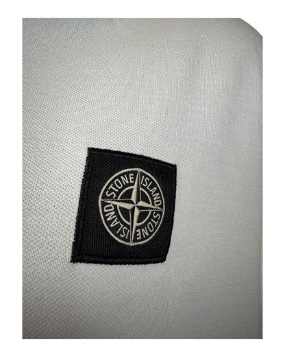 Stone Island Poloshirt weiß Größe XL
