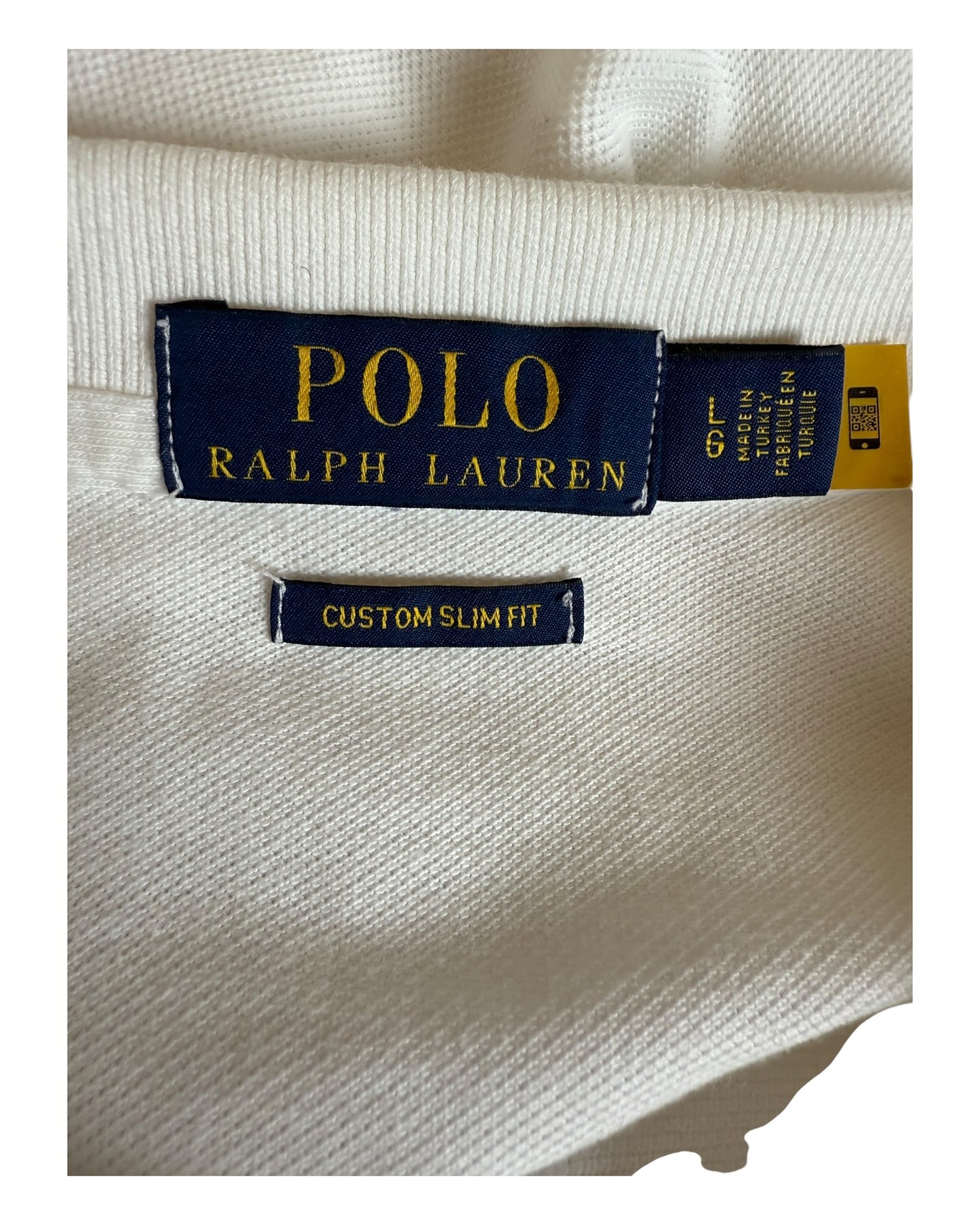Polo Ralph Lauren Poloshirt weiß Größe L