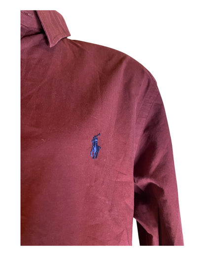 Polo Ralph Lauren Hemd bordeauxrot Größe L