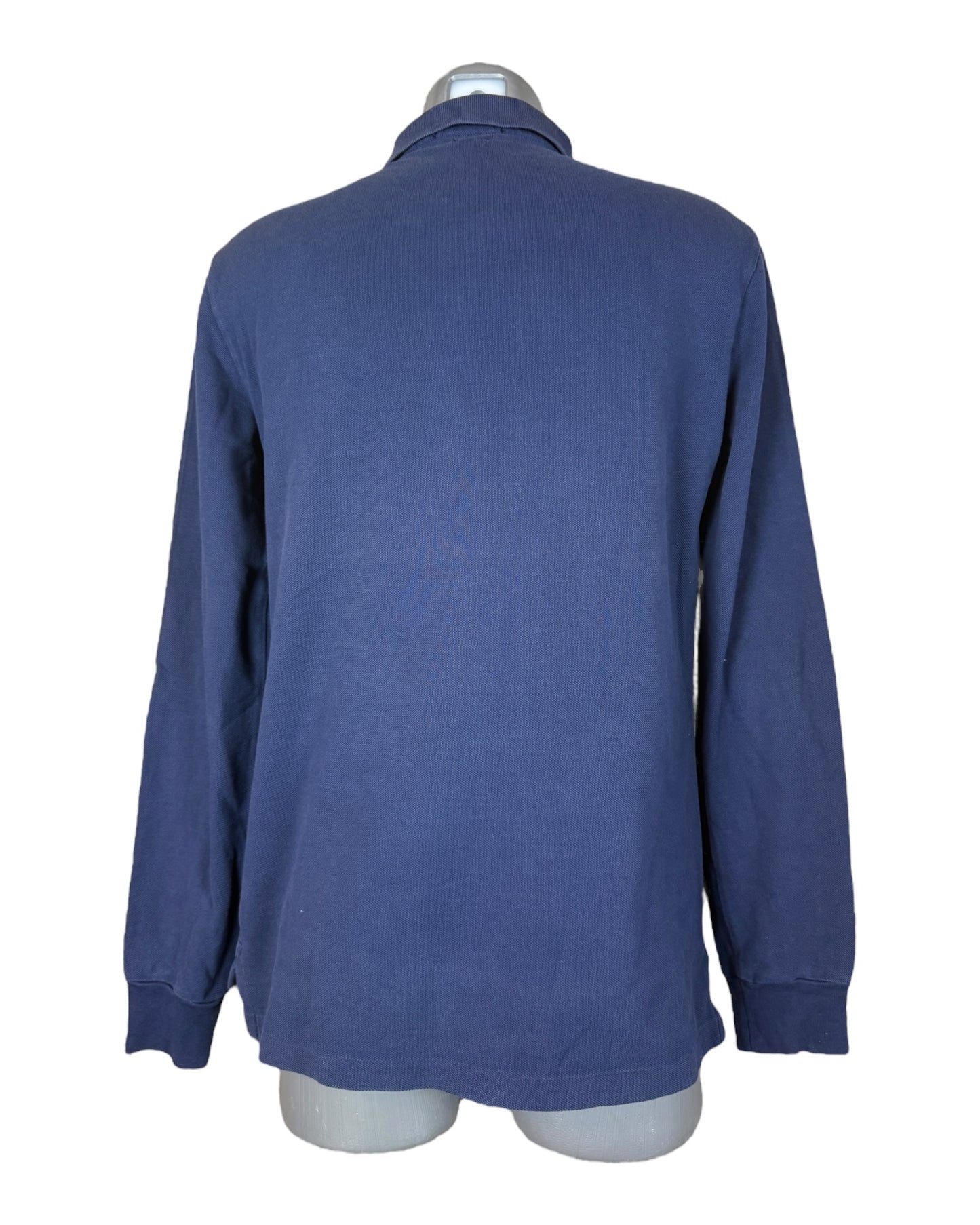 Polo Ralph Lauren langärmliges Poloshirt marineblau Größe M