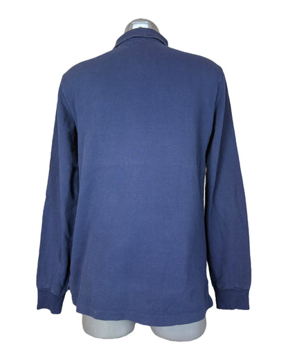 Polo Ralph Lauren langärmliges Poloshirt marineblau Größe M
