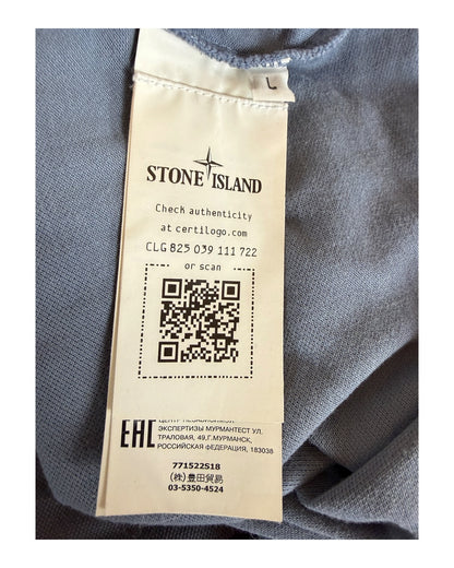 Stone Island Poloshirt blau Größe L