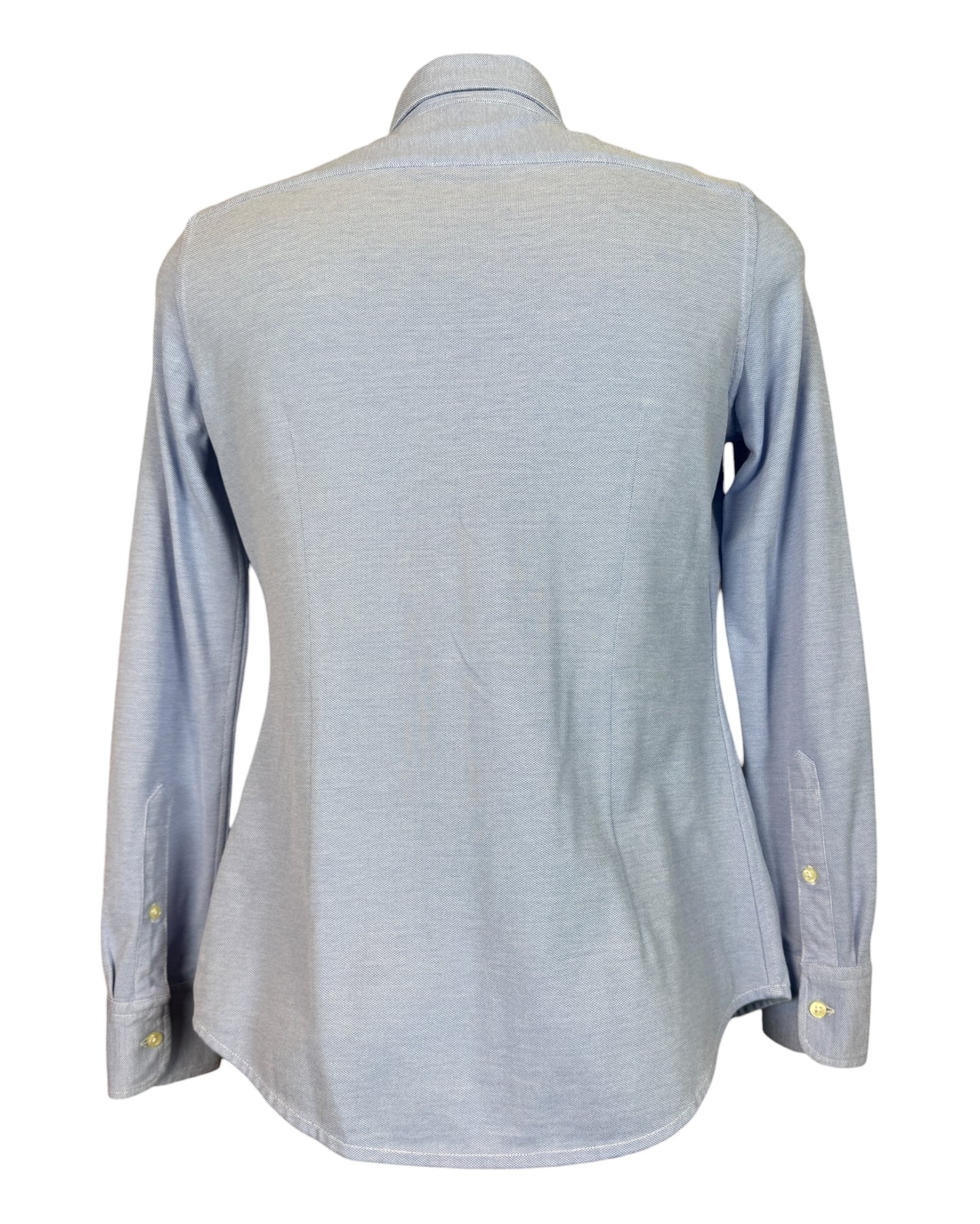 Polo Ralph Lauren Knit Oxford Bluse hellblau Größe M