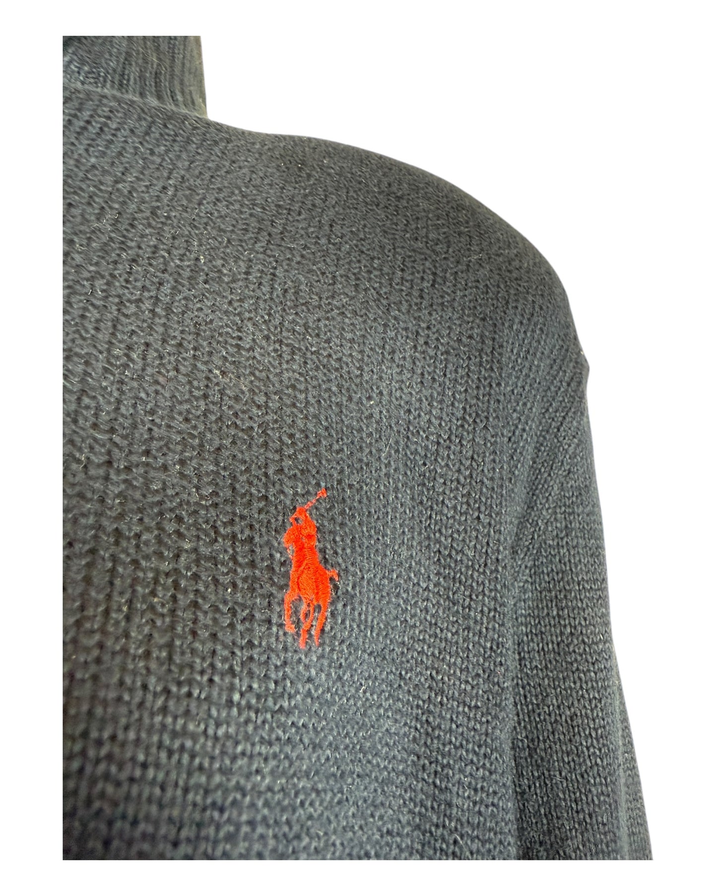 Polo by Ralph Lauren Half Zip Pullover marineblau Größe L