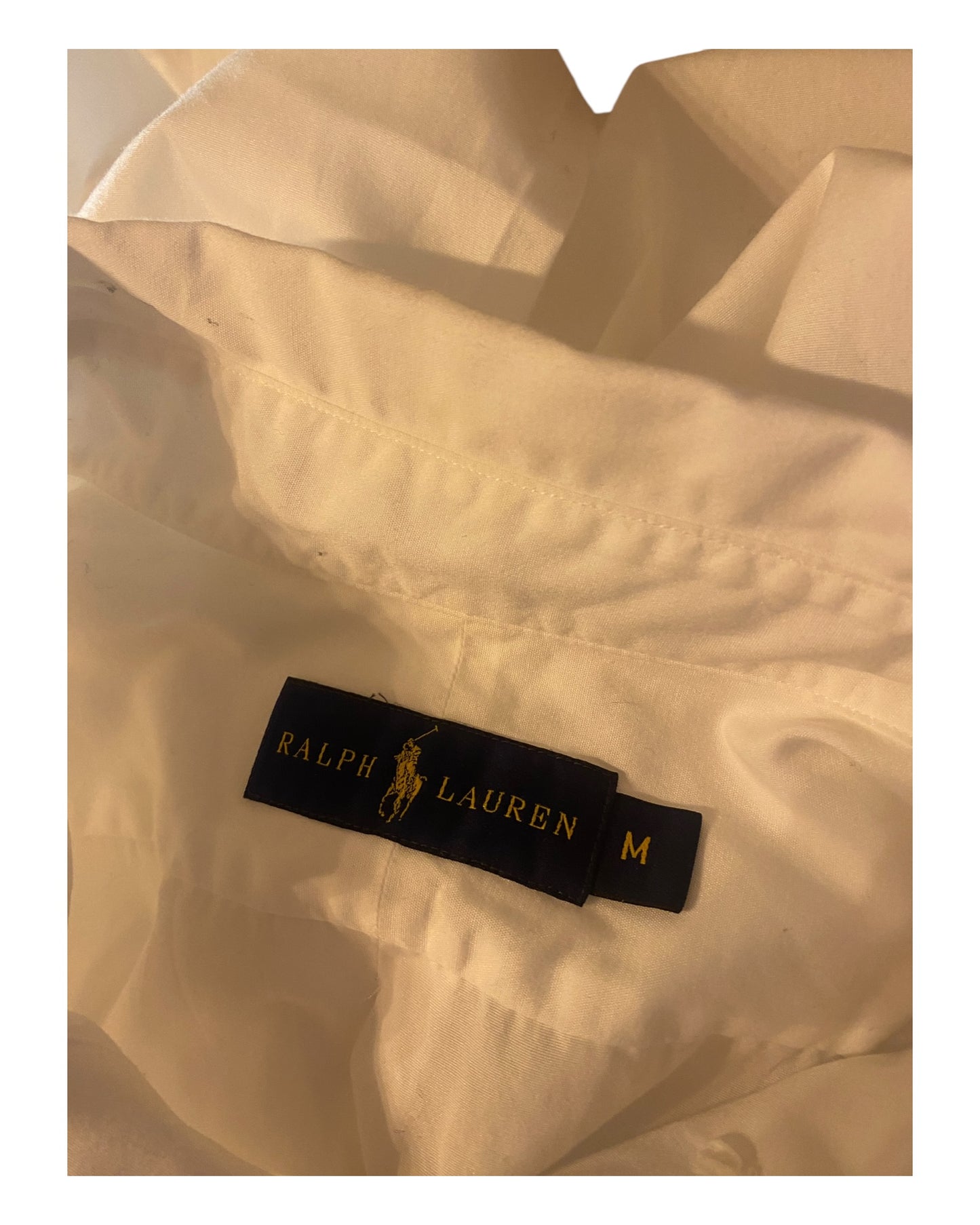 Polo Ralph Lauren Hemd weiß Größe M
