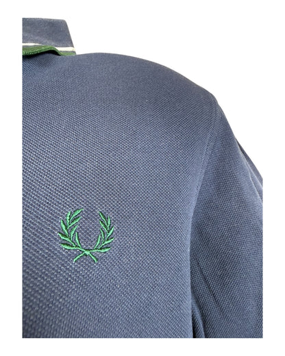 Fred Perry Poloshirt marineblau Größe M