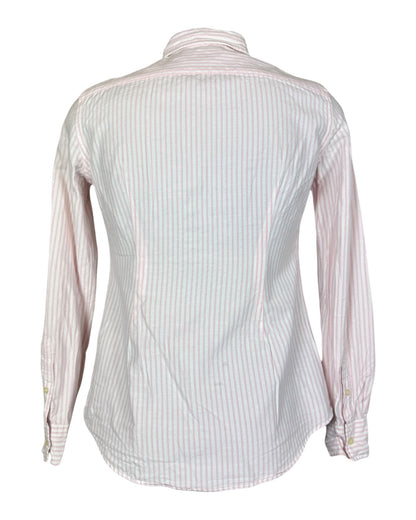 Polo Ralph Lauren Oxford Bluse rosa weiß gestreift Größe S