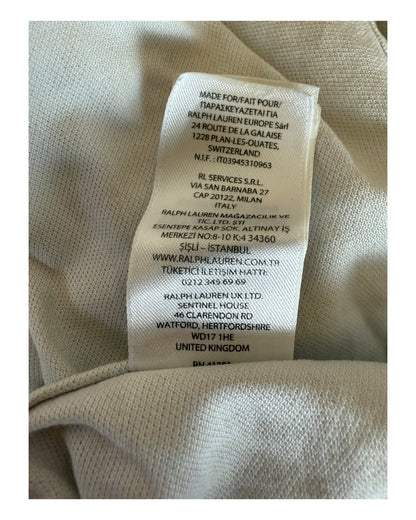 Polo Ralph Lauren Knit Oxfordhemd weiß Größe M