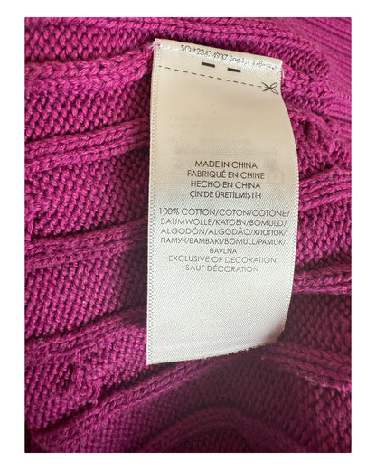 Polo Ralph Lauren Zopfmuster Pullover pink Größe S