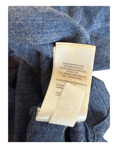 Polo Ralph Lauren Poloshirt marineblau meliert Größe M