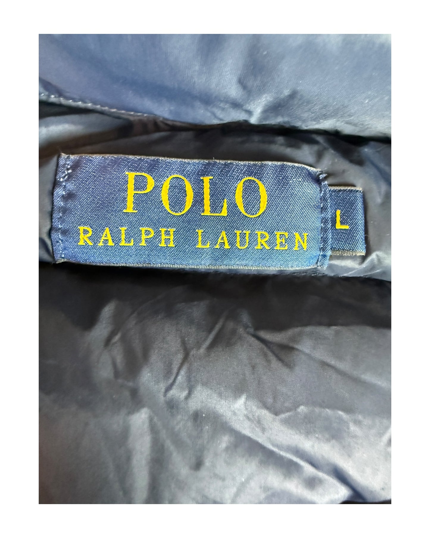 Polo Ralph Lauren Daunenweste marineblau Größe L