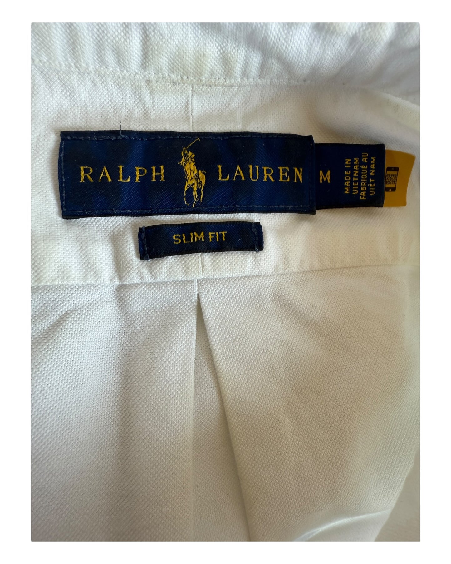 Polo Ralph Lauren Oxfordhemd weiß Größe M