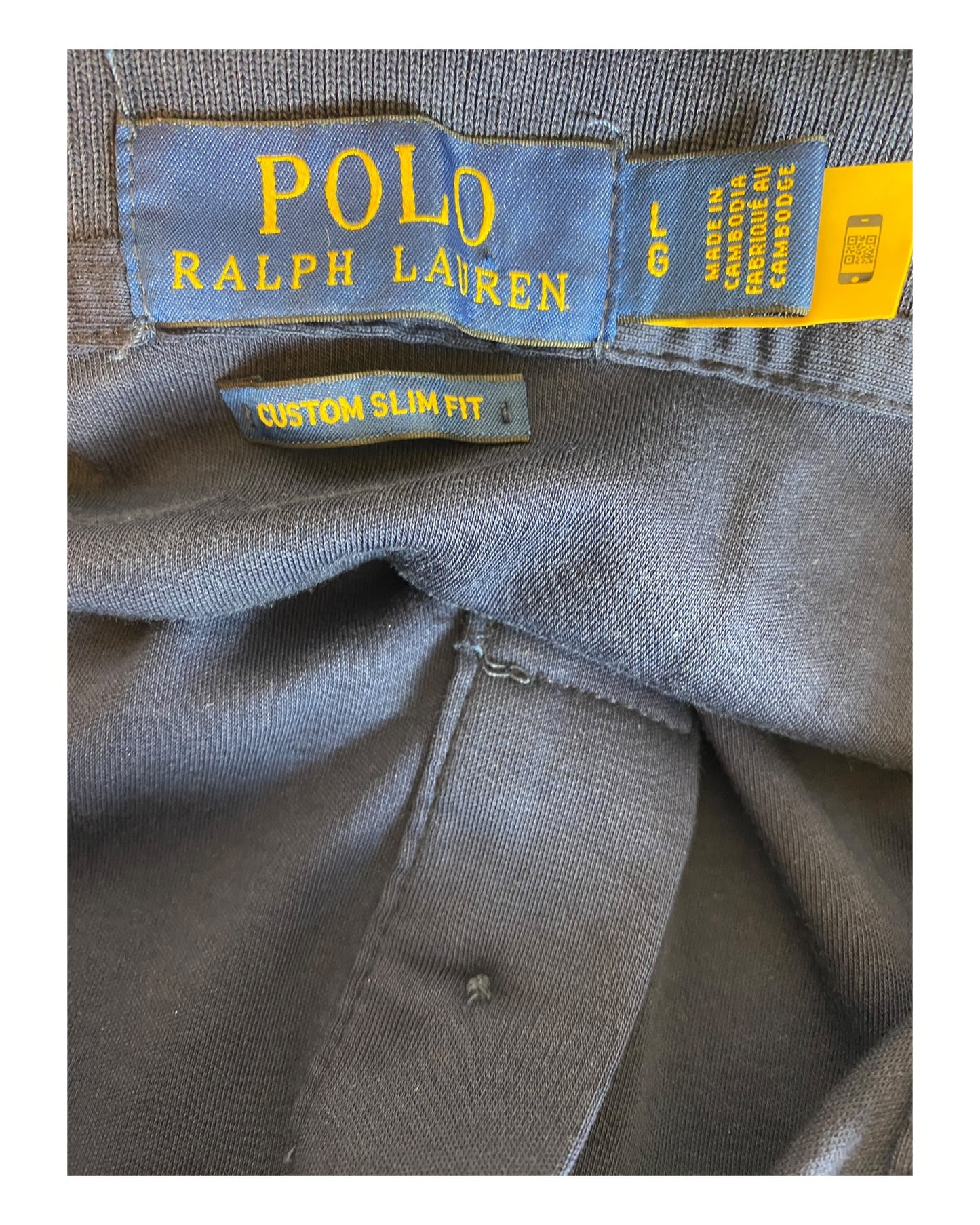 Polo Ralph Lauren Poloshirt marineblau Größe L