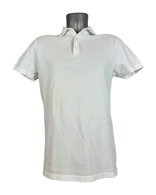 Suit Supply Poloshirt weiß Größe S