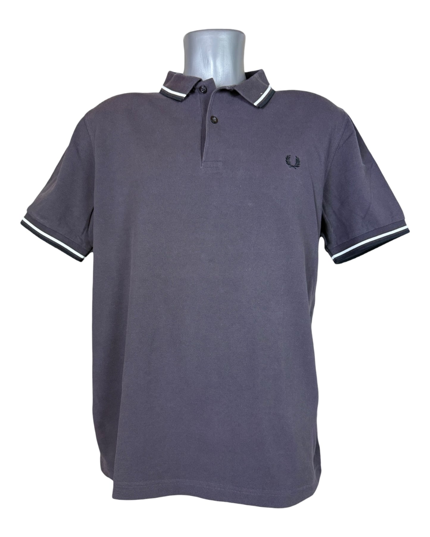 Fred Perry Poloshirt lila Größe L
