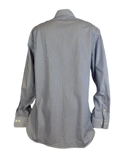 Polo Ralph Lauren Hemd blau weiß gestreift Größe L