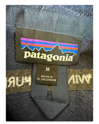 Patagonia Fleece Jacke marineblau Größe M