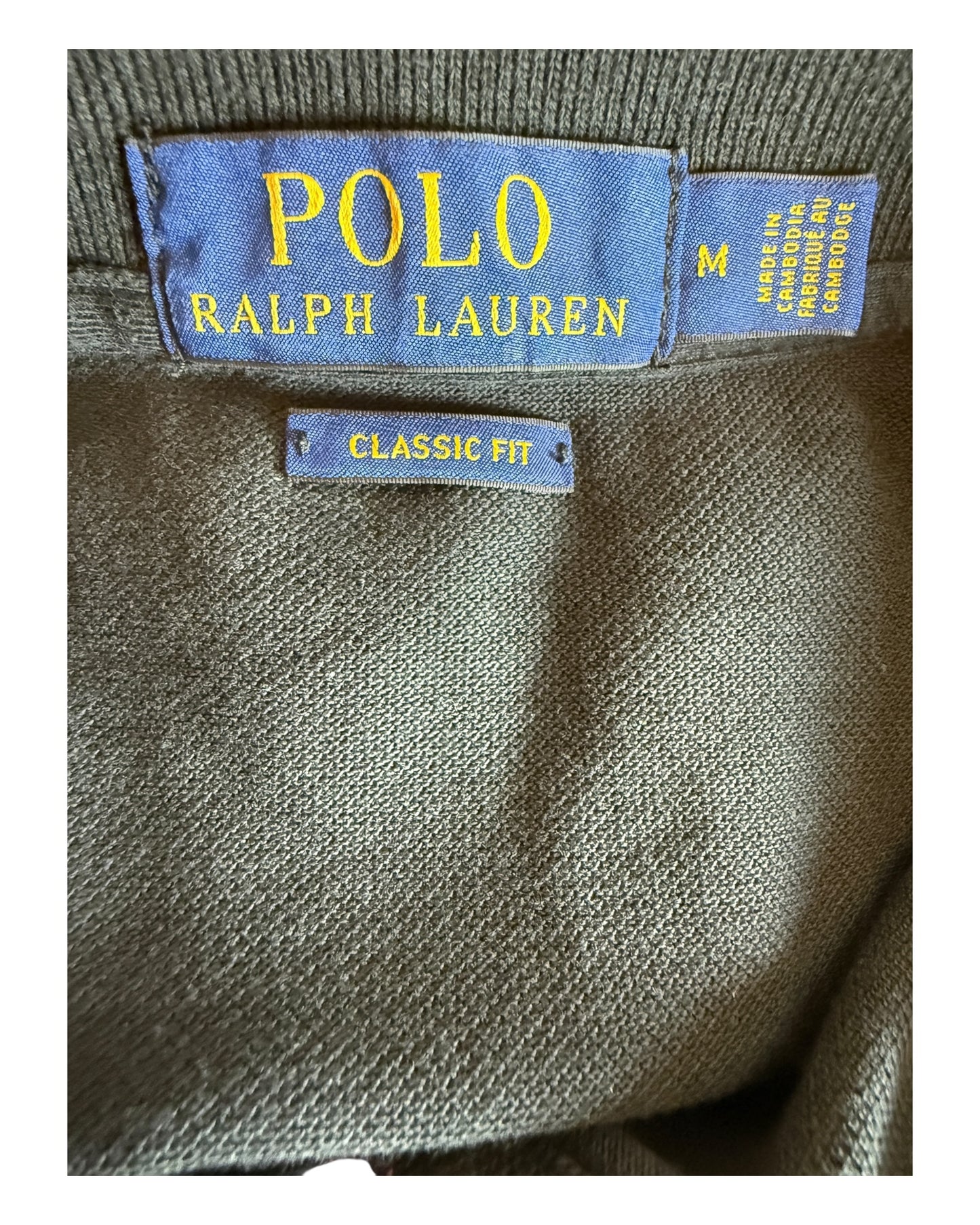 Polo Ralph Lauren Poloshirt schwarz Größe M