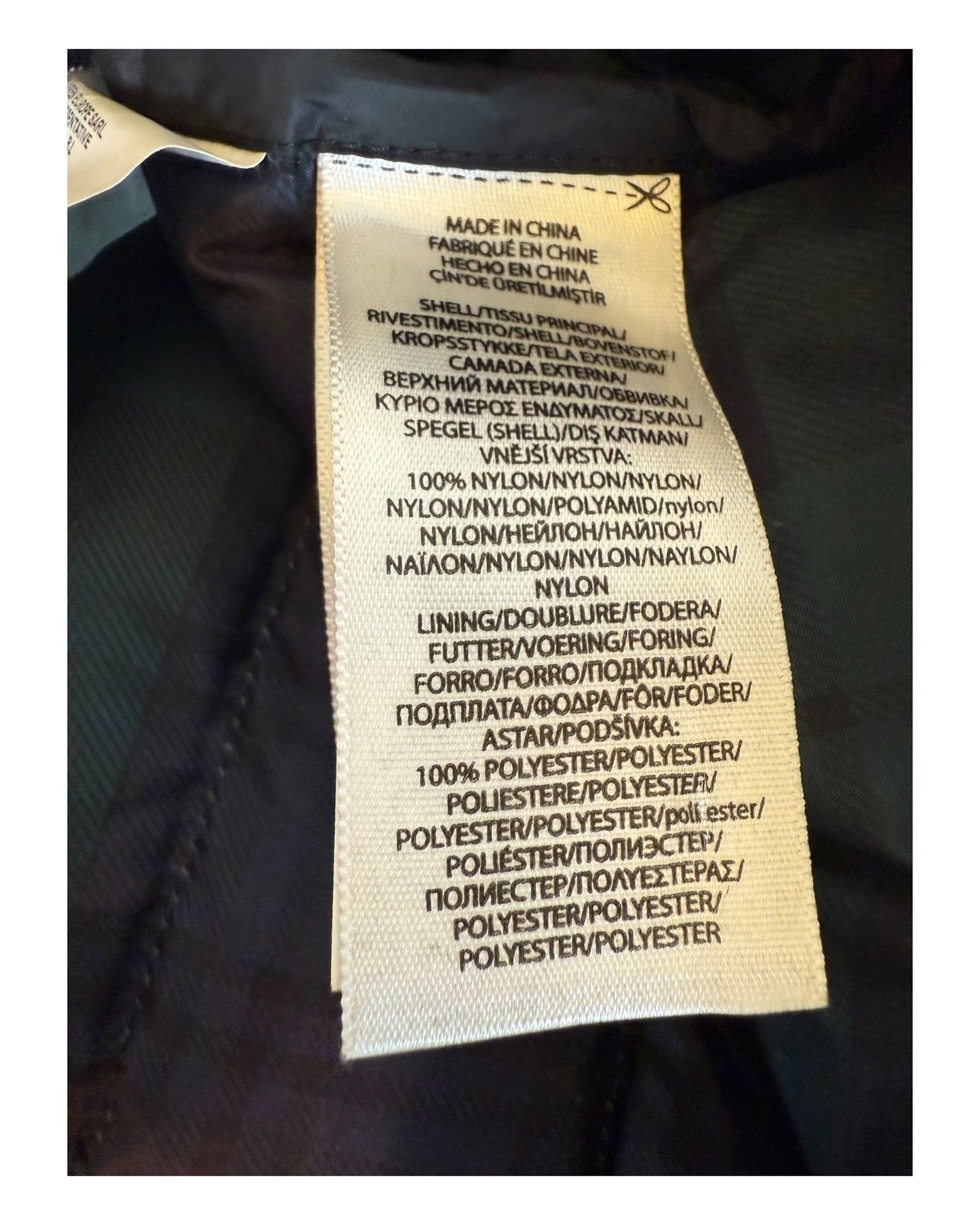 Polo Ralph Lauren Steppweste schwarz Größe M