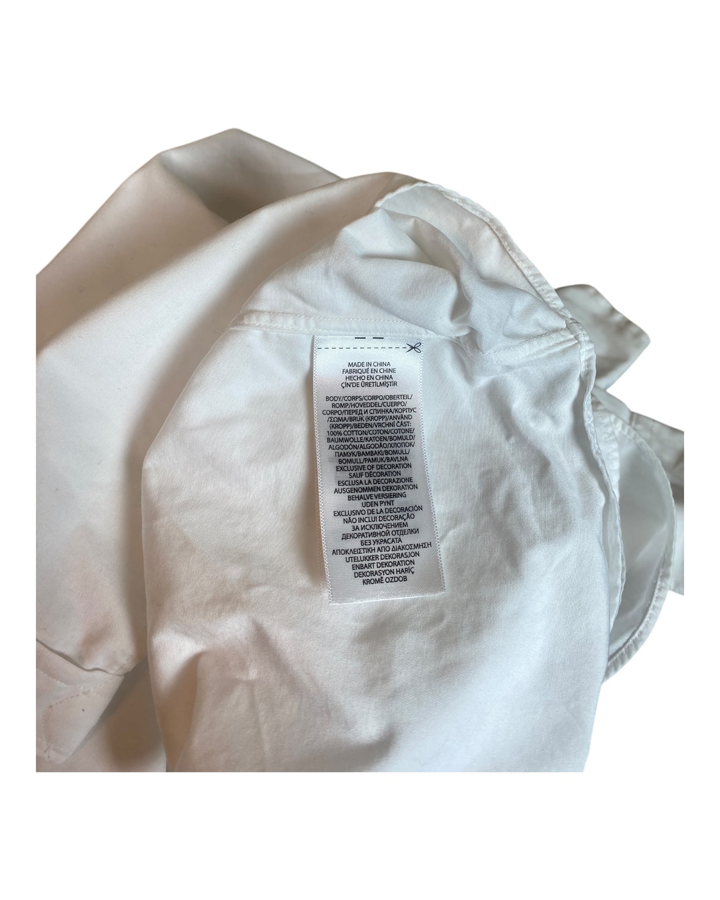 Polo Ralph Lauren Hemd weiß Größe M