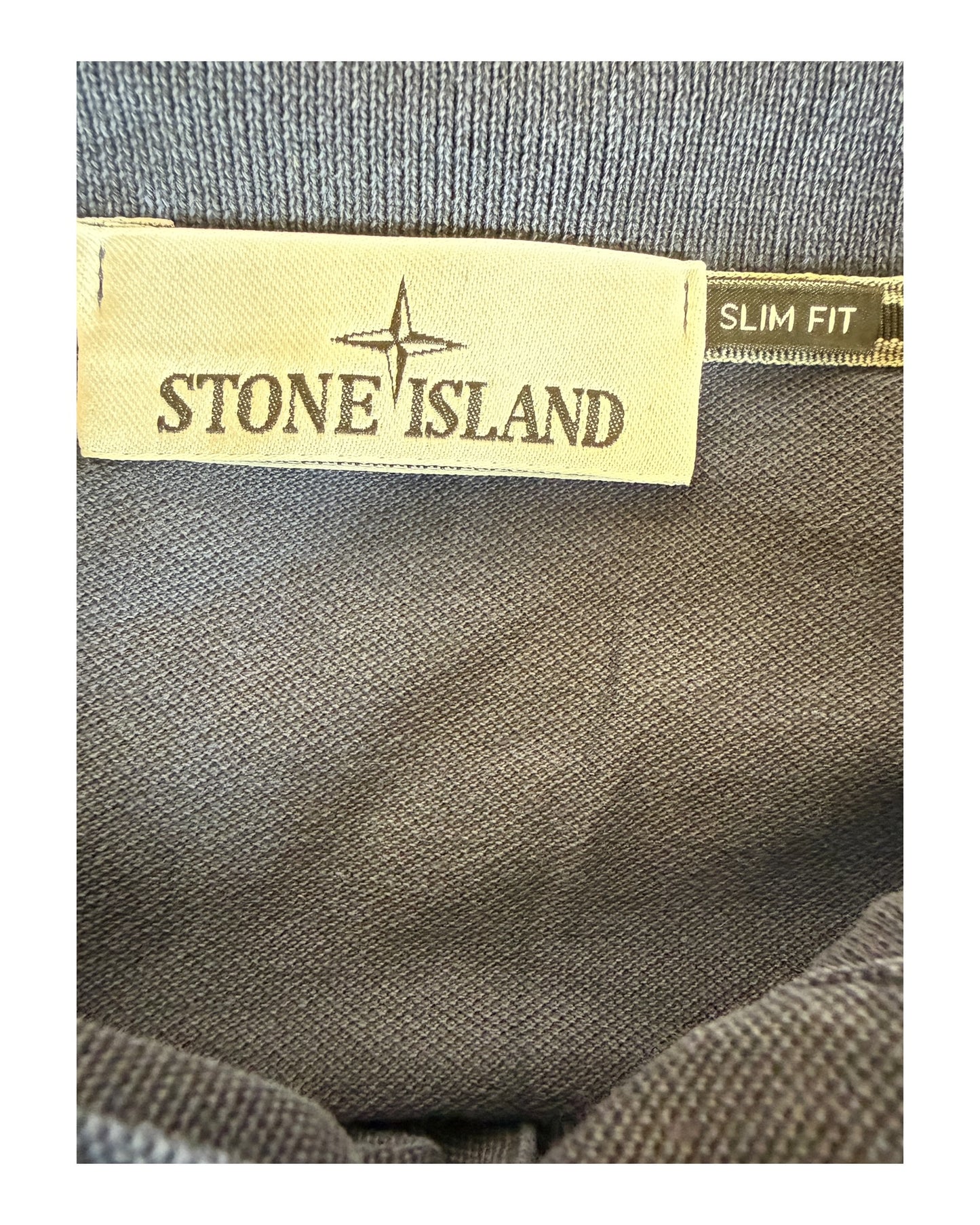 Stone Island Poloshirt marineblau Größe M