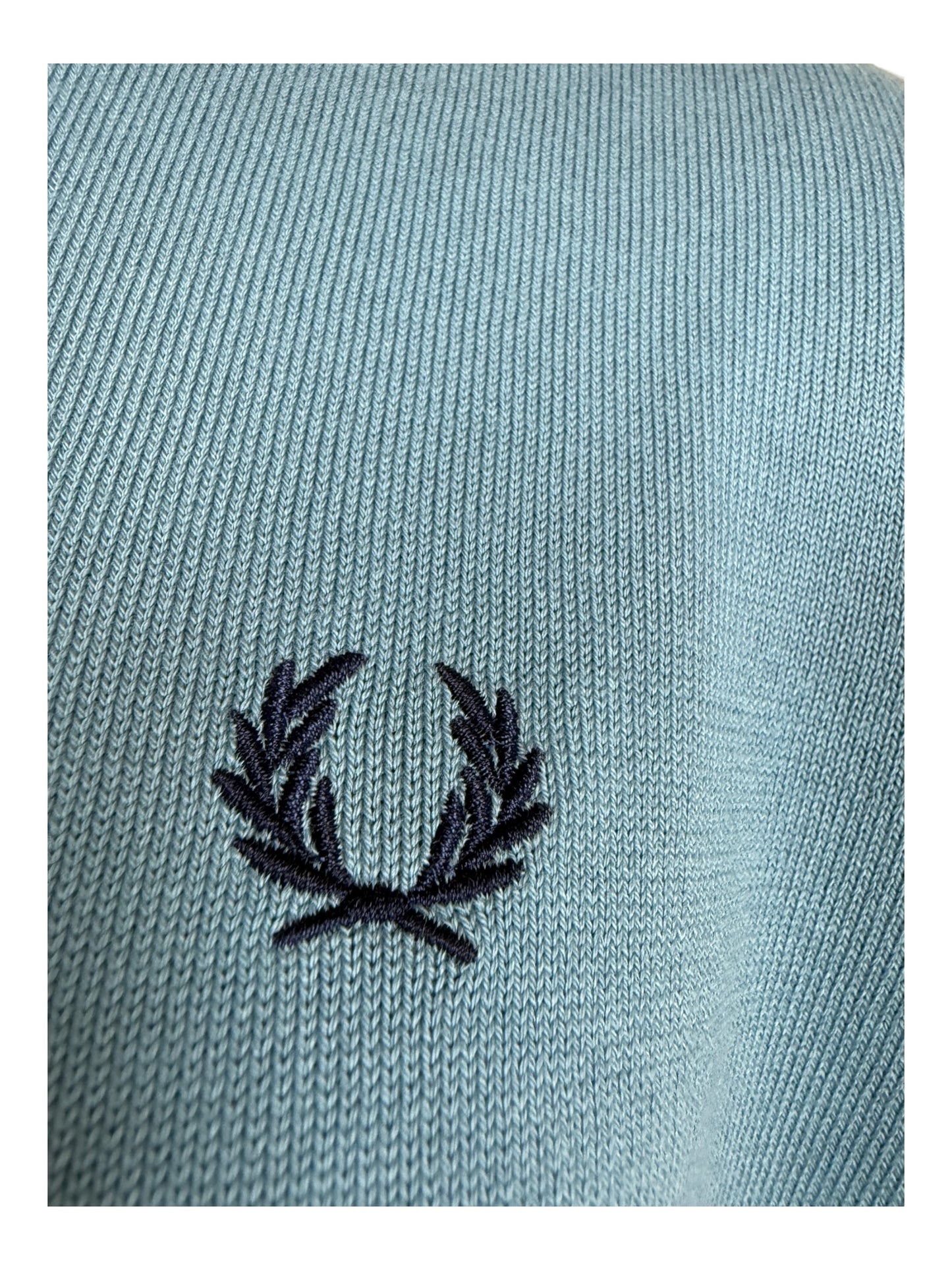 Fred Perry Pullover hellblau Größe L