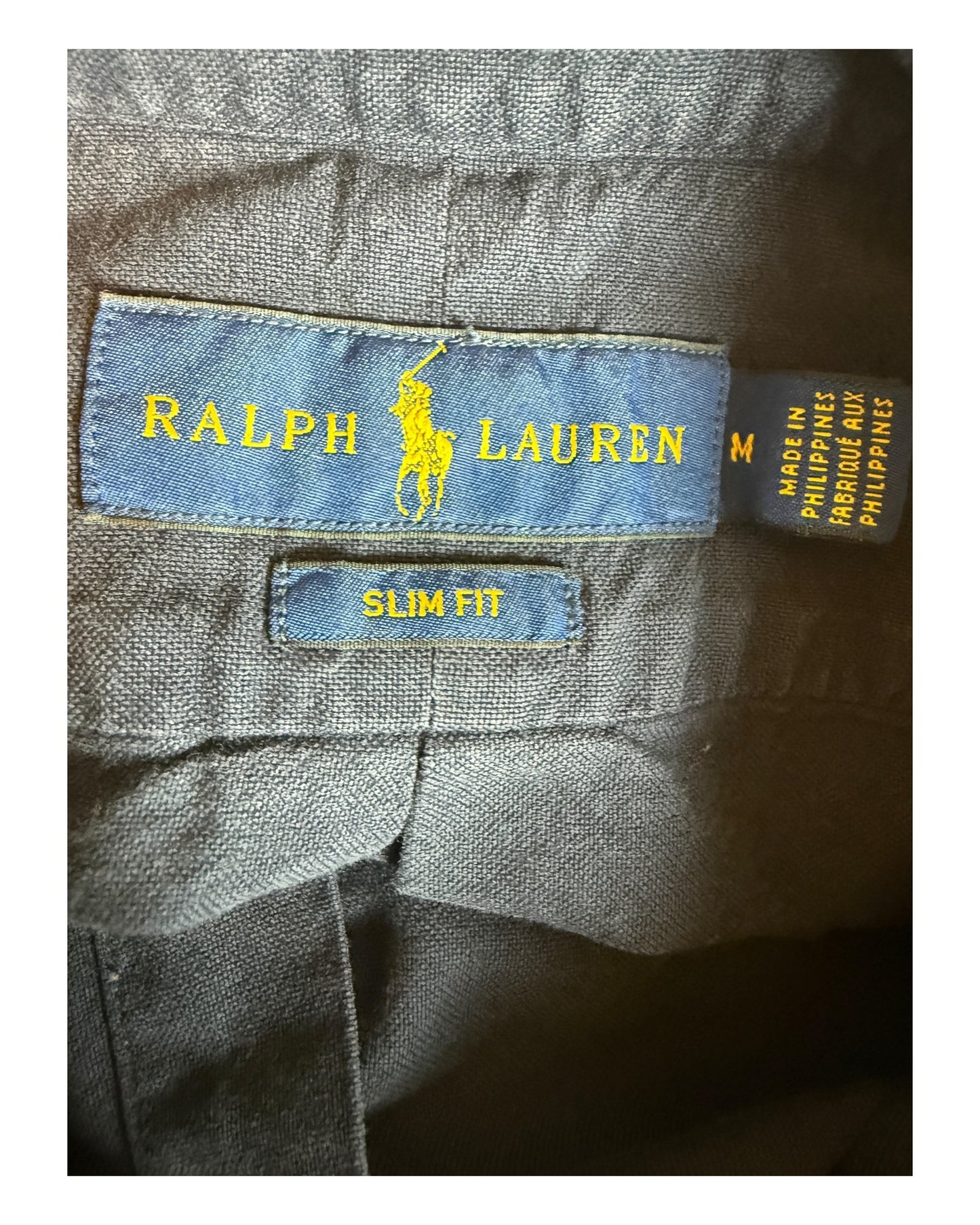 Polo Ralph Lauren Oxfordhemd marineblau Größe M