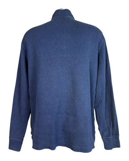 Polo Ralph Lauren Half Zip Pullover marineblau Größe M