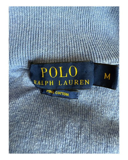 Polo Ralph Lauren Half Zip Pullover hellblau Größe M