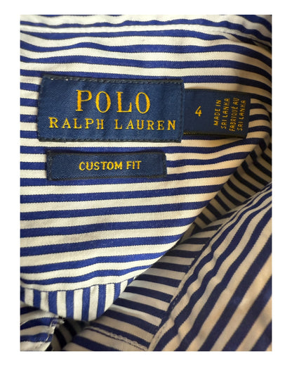 Polo Ralph Lauren Bluse blau weiß gestreift Größe S