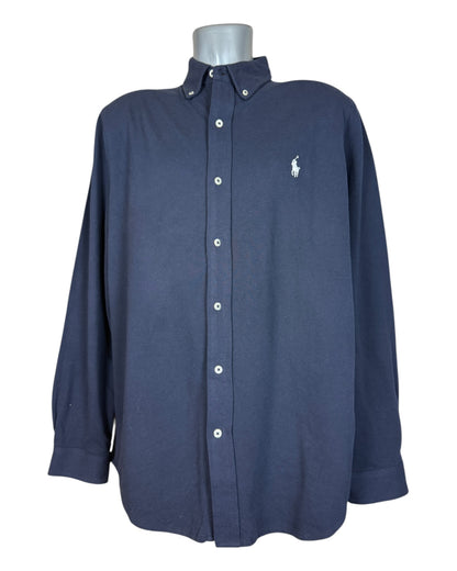 Polo Ralph Lauren Hemd marineblau Größe L