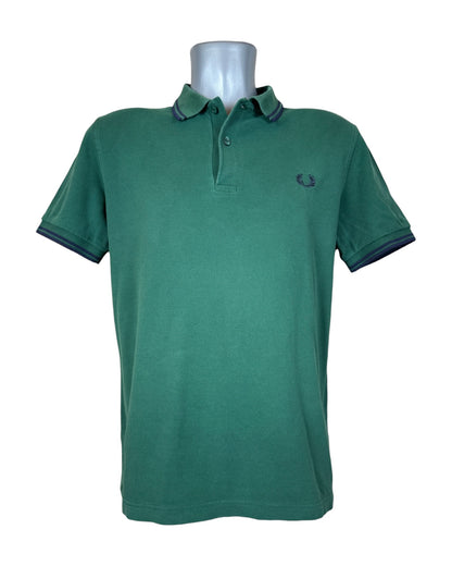 Fred Perry Poloshirt grün Größe M