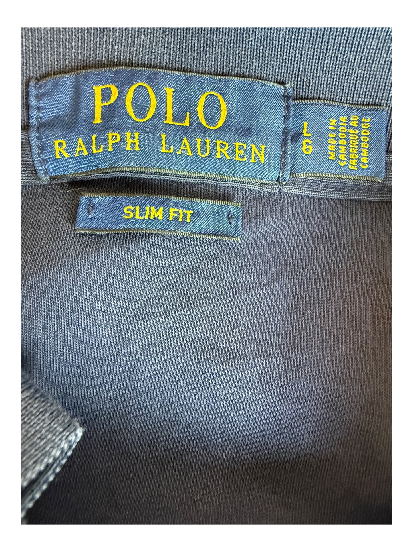 Polo Ralph Lauren Poloshirt marineblau Größe L