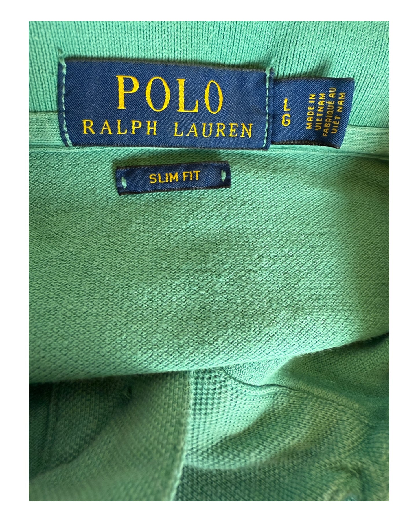 Polo Ralph Lauren Poloshirt grün Größe L