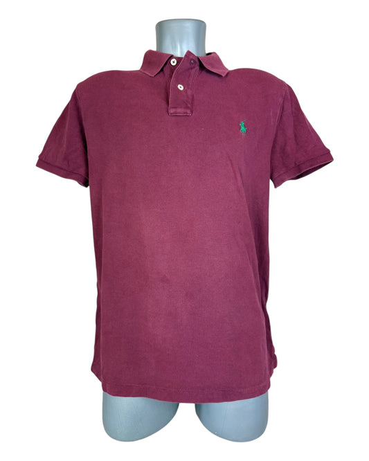 Polo Ralph Lauren Poloshirt bordeauxrot Größe L