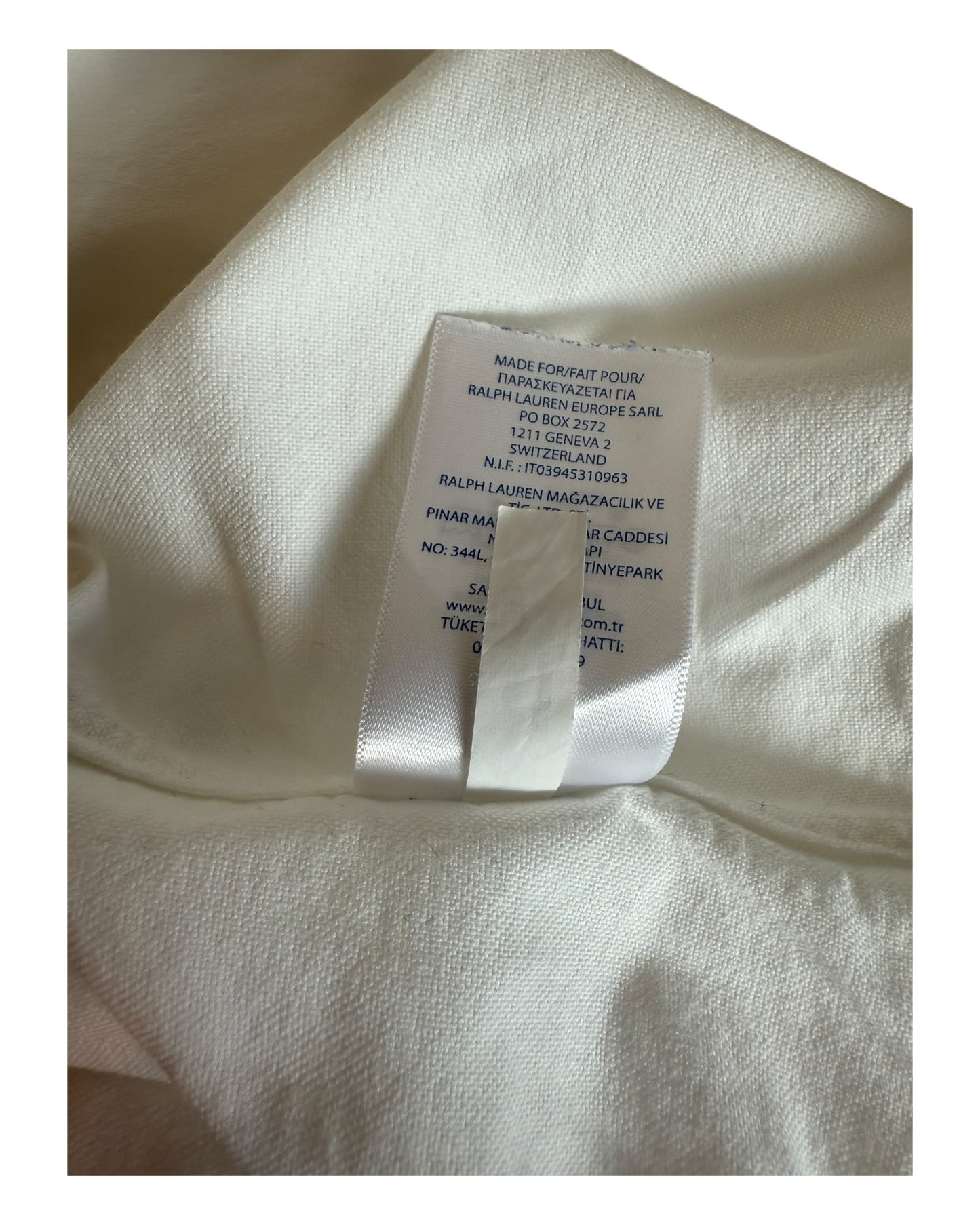 Polo Ralph Lauren Oxfordhemd weiß Größe L