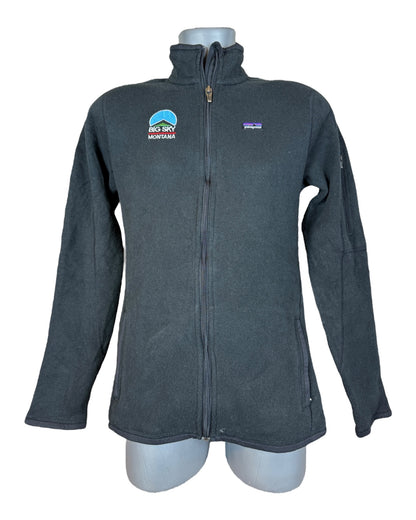 Patagonia Fleece Jacke schwarz Größe L