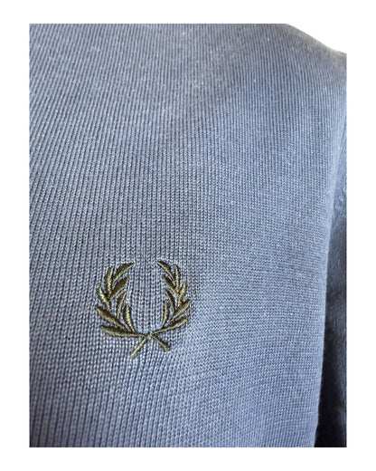 Fred Perry Pullover marineblau Größe M