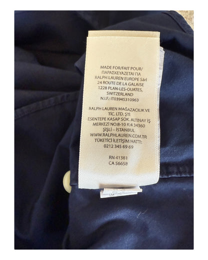 Polo Ralph Lauren Hemd marineblau Größe L