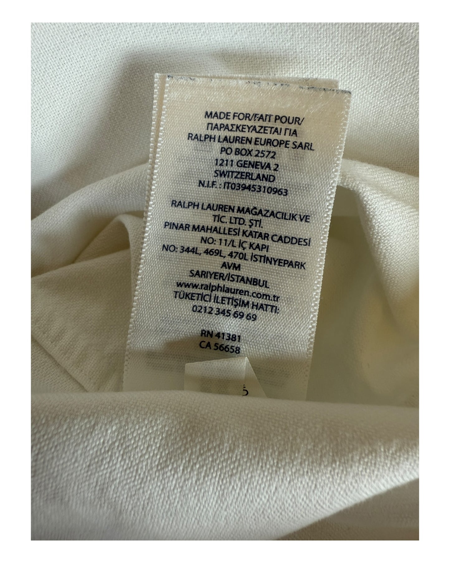 Polo Ralph Lauren Oxfordhemd Bluse weiß Größe S